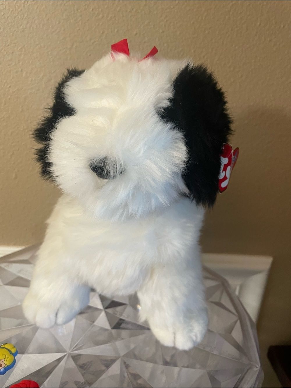 TY Pookie Plush 12 inch Sheep Dog Plush 2002